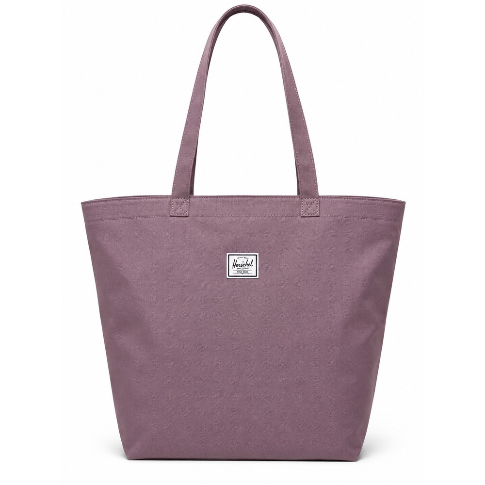 Herschel Supply Co Alexander Zip Tote Bag Mauve Pink Canvas Shoulder Bag